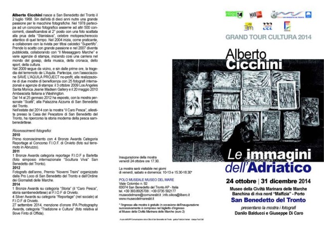 Alberto Cicchini, "Le Immagini dell' Adriatico"