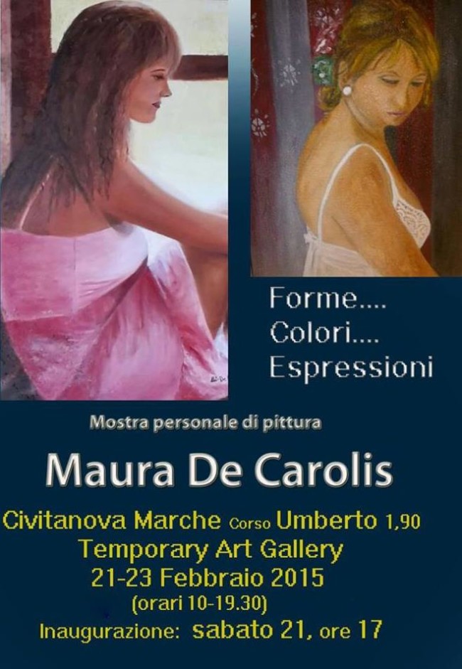 Maura De Carolis, “Forme... colori... espressioni”
