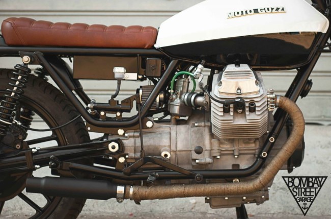 Moto Guzzi V35-Bombay Garage