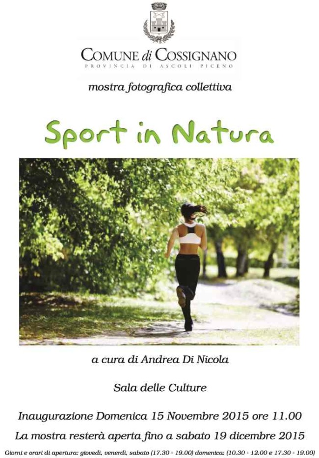Mostra Fotografica Sport in Natura