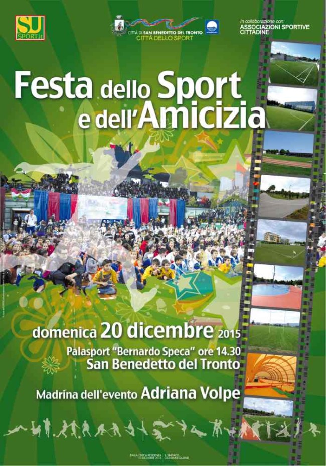 manifesto festa dello sport 2015