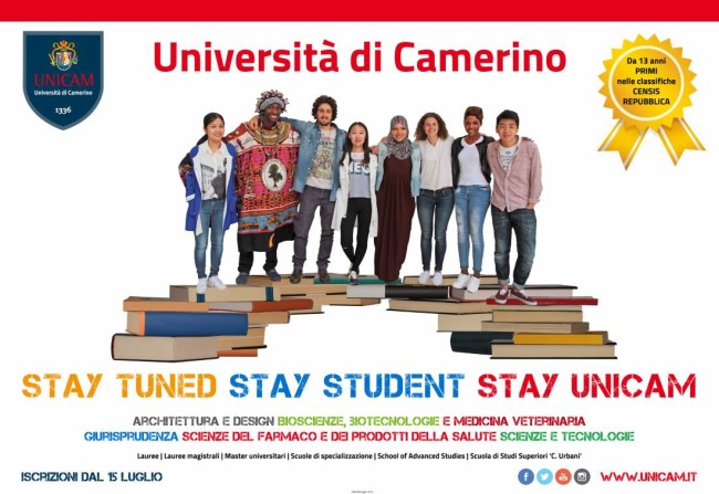 Stay Tuned, Stay Student, Stay UniCam