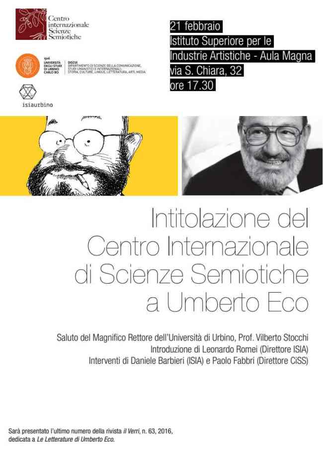 UniUrb - Umberto Eco