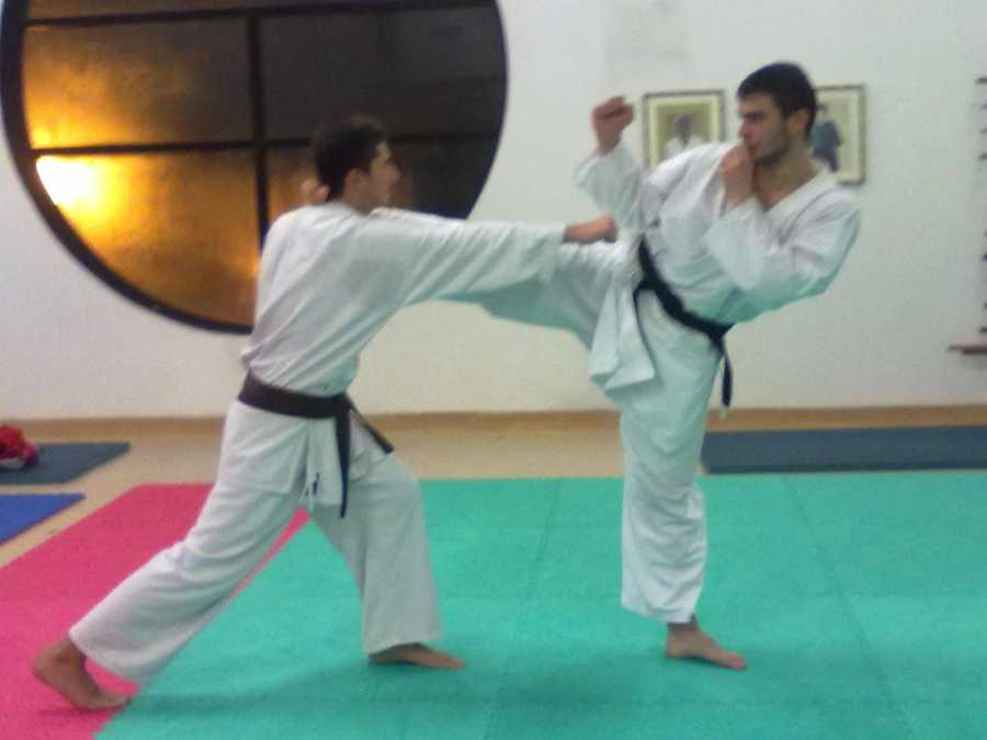 Karate d'epoca Karate per bambini Arti Marziali Combattente Maglia a Manica 