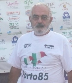 Il presidente Roberto Silvestri, l'anima della gara