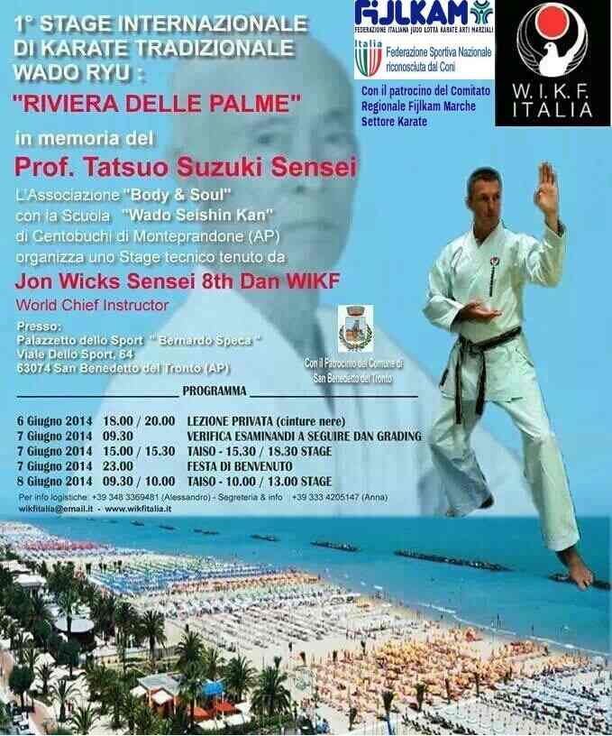 Stage internazionale di karate al PalaSport