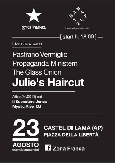 Julie’s Haircut al Zona Franca Festival