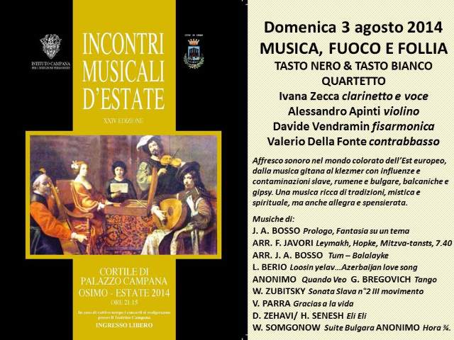 Incontri Musicali d’Estate @ Palazzo Campana