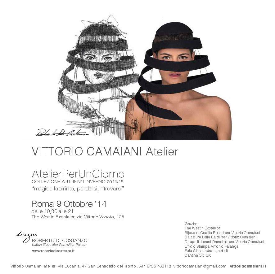 Vittorio Camaiani, “AtelierPerUnGiorno”: “magico labirinto, perdersi, ritrovarsi”