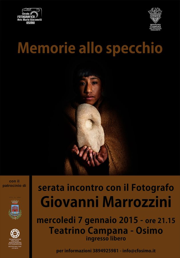 Giovanni Marrozzini, “Memorie allo Specchio” @ Teatrino Campana