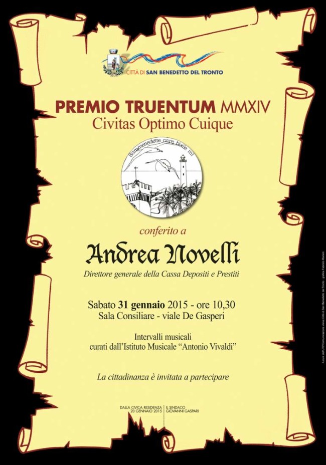 Premio Truentum Andrea Novelli