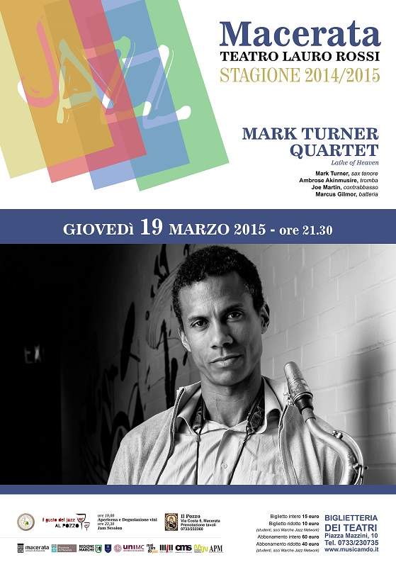 Musicamdo è giovedì in jazz, al Lauro Rossi vento d’oltreoceano con  Mark Turner Quartet
