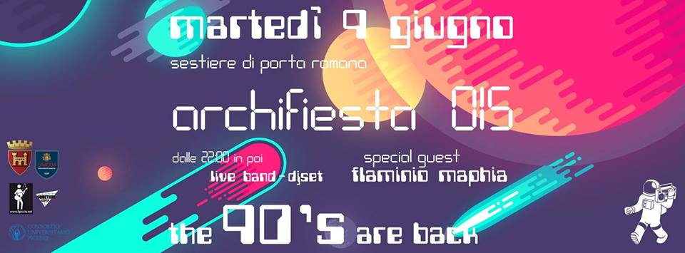 Archifiesta 2015 – “The 90’s are back”