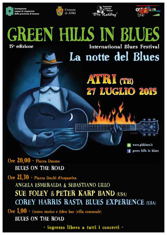 Festival Internazionale di Musica Blues “Green Hills in Blues” ad Atri