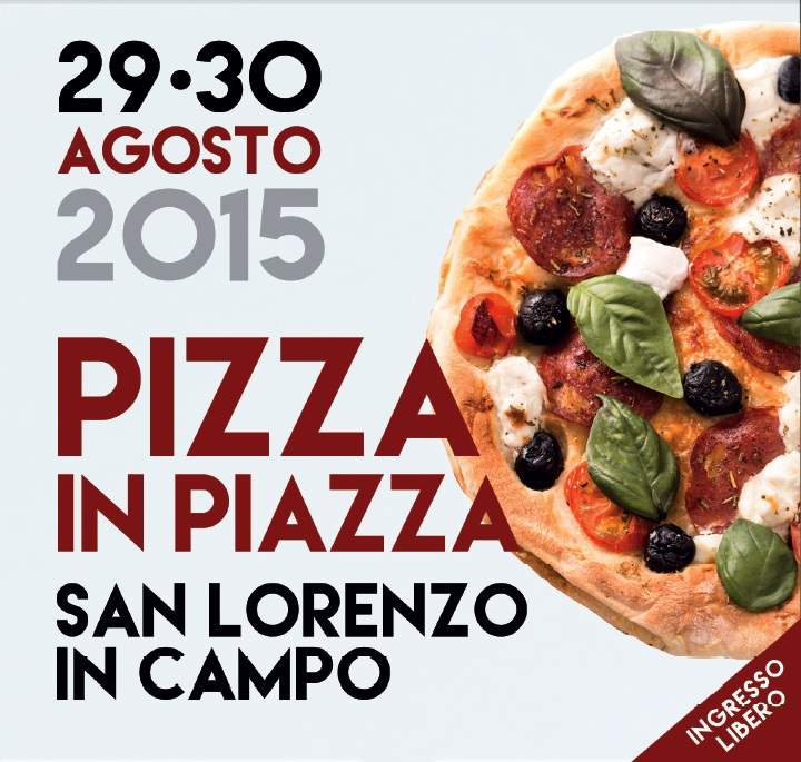 Pizza in Piazza a San Lorenzo in Campo