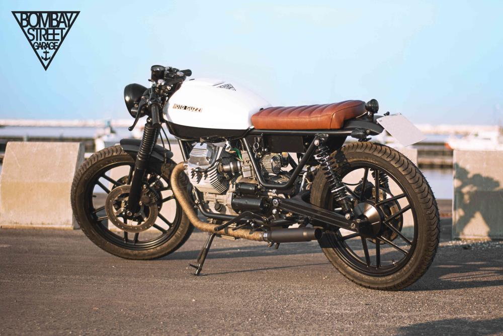 Moto Guzzi V35 “Bombay#2” by Bombay Street Garage