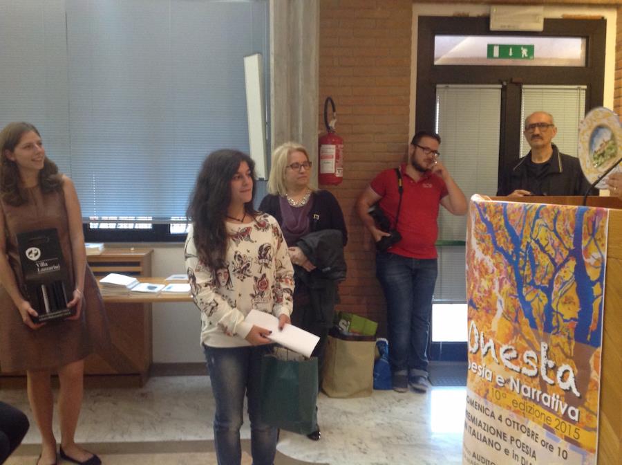 L’Istituto Agrario vince il premio Poesia Onesta 2015