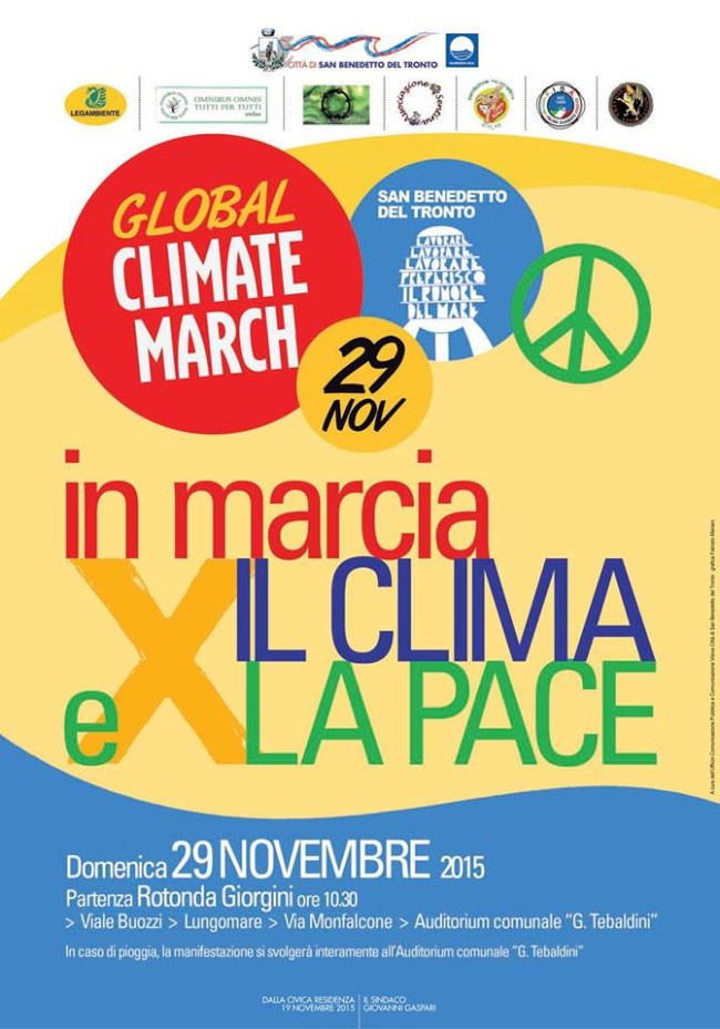 in Marcia per il Clima e per la Pace