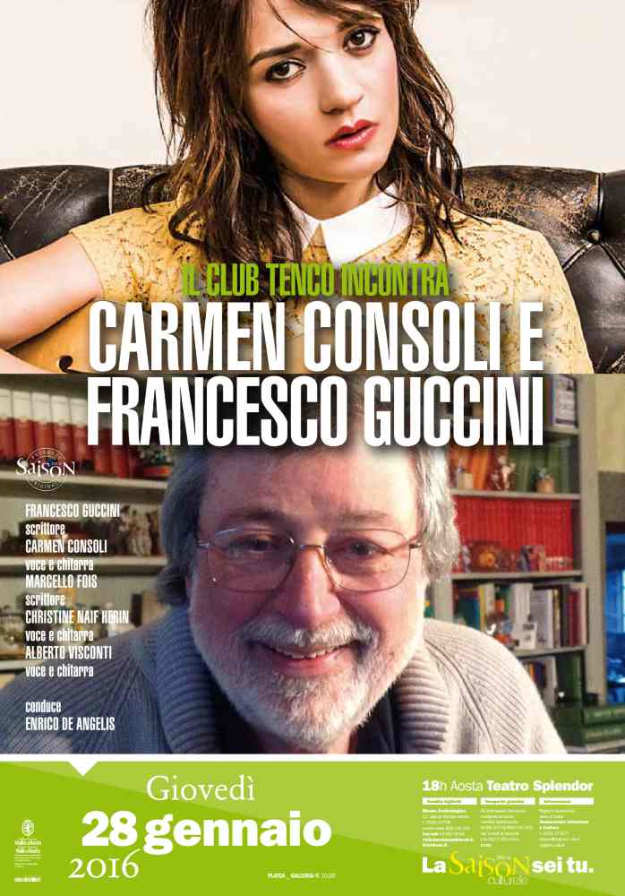 Il Club Tenco incontra Carmen Consoli e Francesco Guccini