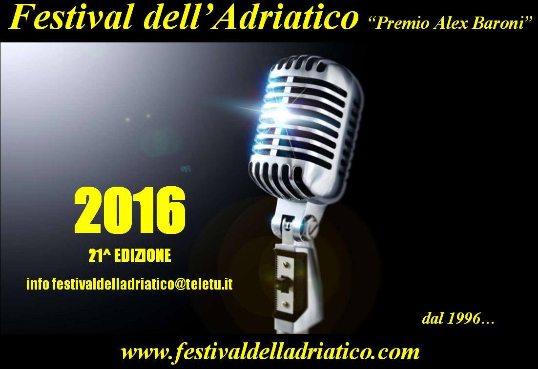 Festival dell’Adriatico, i finalisti della 21ma edizione