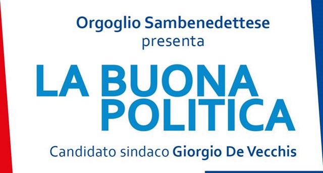 Orgoglio Sambenedettese presenta “la buona politica”