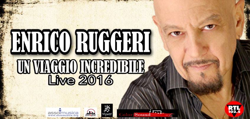 Enrico Ruggeri, “Viaggio incredibile” a Maiolati: domani il concerto ma è già sold out