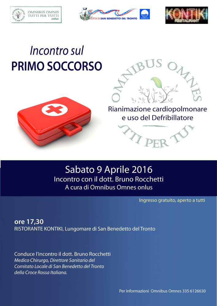 Un incontro sul Primo Soccorso e defibrillatore a cura della Omnibus Omnes