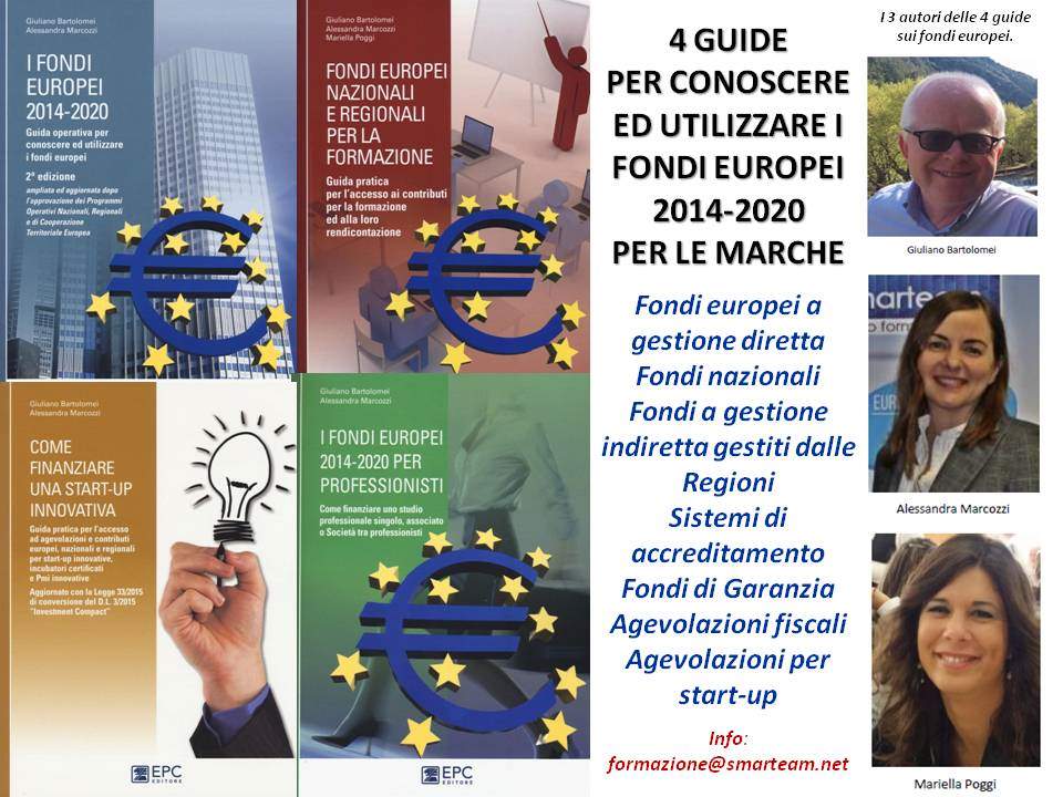 Nuove Guide ai Fondi Europei anche della Regione Marche