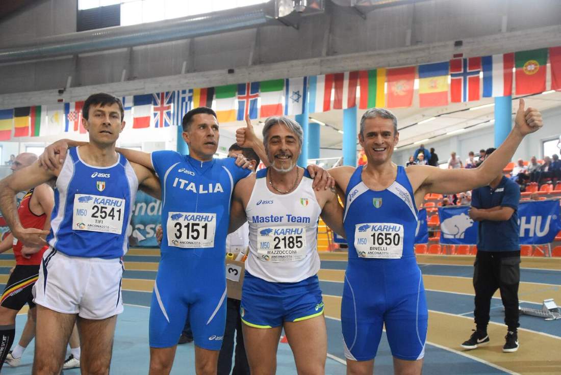 Campionati Europei Master Indoor: gran finale ad Ancona