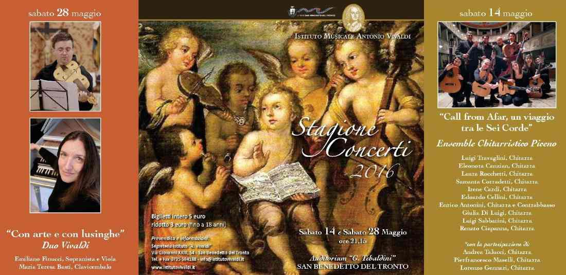 “Con arte e con lusinghe”, rarità barocche eseguite dal “Duo Vivaldi”