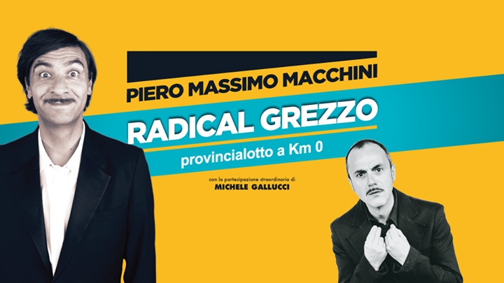 Il “Radical Grezzo” Piero Massimo Macchini al Serpente Aureo