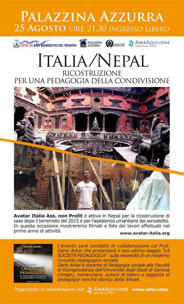 Italia/Nepal, ricostruzione per una pedagogia della condivisione