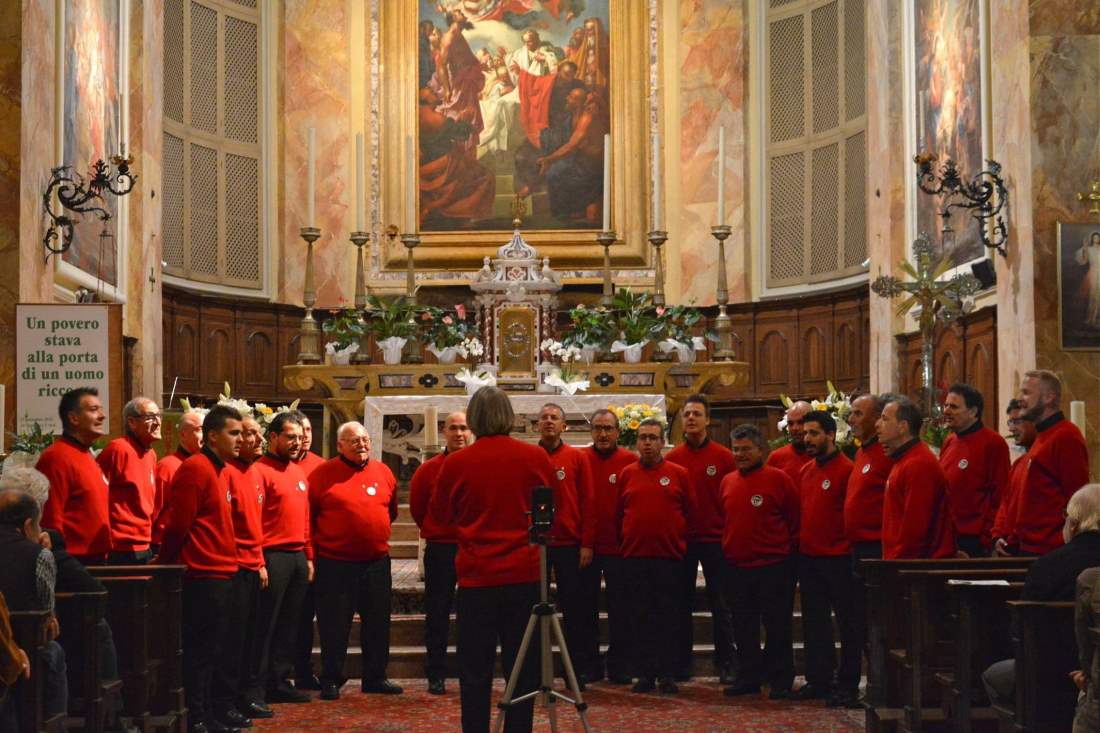 Grande esecuzione del Coro “La Cordata” ad Ala di Trento