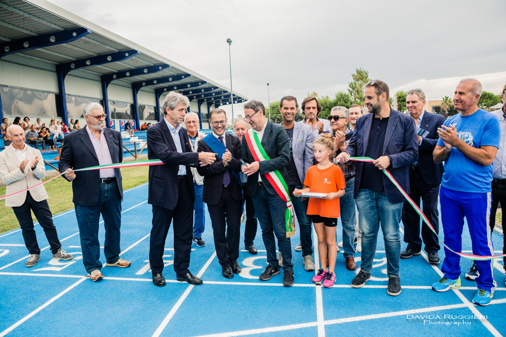 Blue Passion: inaugurata la nuova pista di atletica