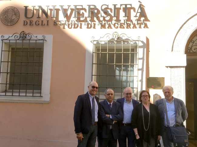 Fondazione CariMa e UniMc brindano per Palazzo Romani Adami