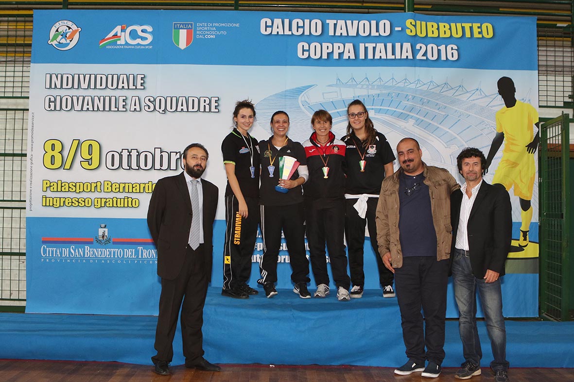 Subbuteo, Paola Forlani vince la Coppa Italia femminile