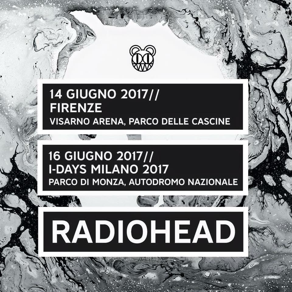I Radiohead tornano in Italia il prossimo giugno per due concerti