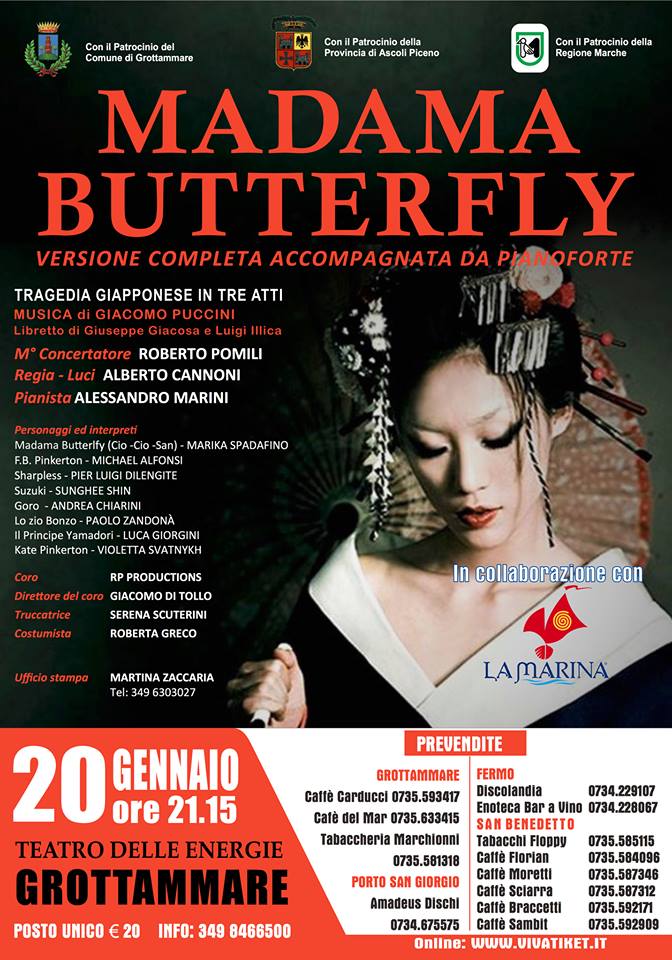 Il soprano giapponese Hiroko Morita sarà “Madama Butterfly” al Teatro delle Energie