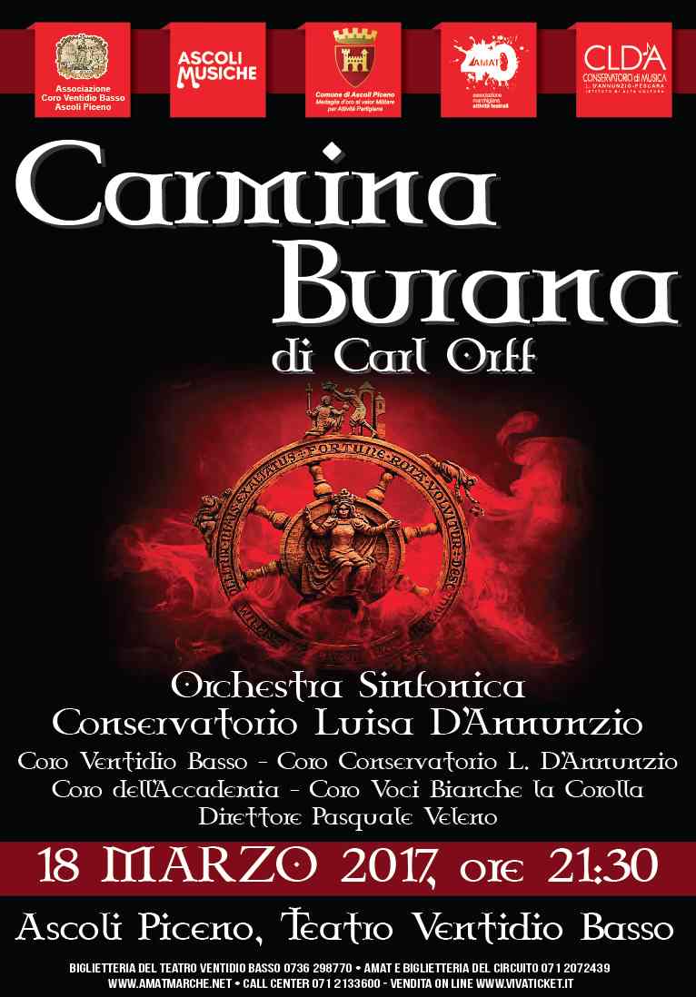 Carmina Burana al Teatro Ventidio Basso