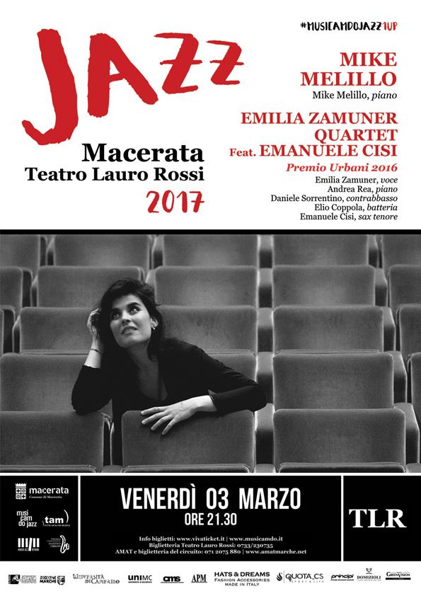 Macerata Jazz, 2° appuntamento al Teatro Lauro Rossi