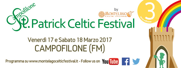 Campofilone St. Patrick Celtic Festival: è la 3a edizione