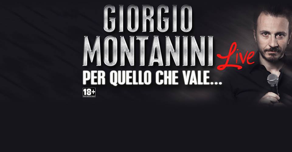 “Per quello che vale”: Giorgio Montanini domani al Palariviera