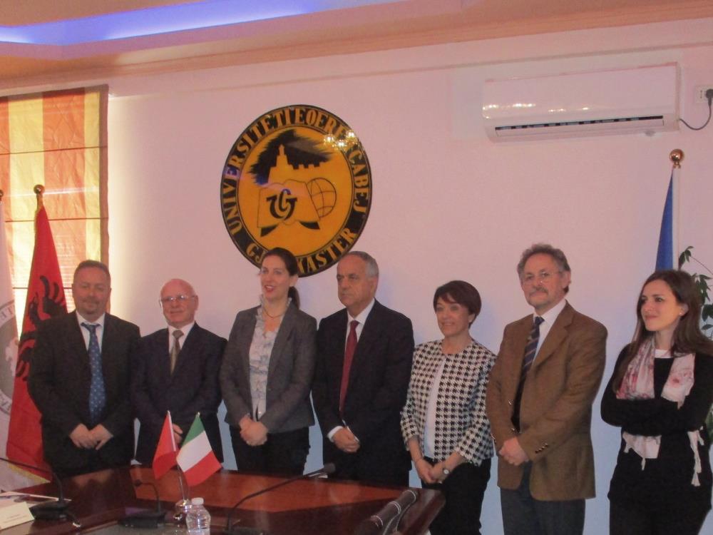 Beni culturali, rinnovato l’accordo tra UniMc e Università di Argirocastro