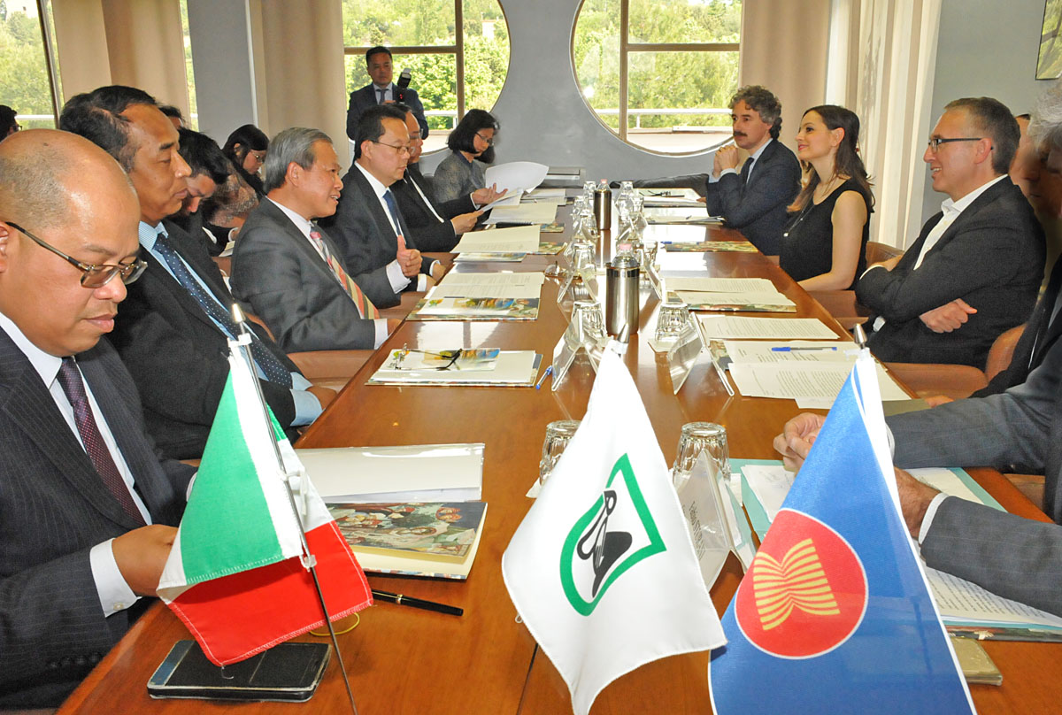 Visita ambasciatori Asean in Italia
