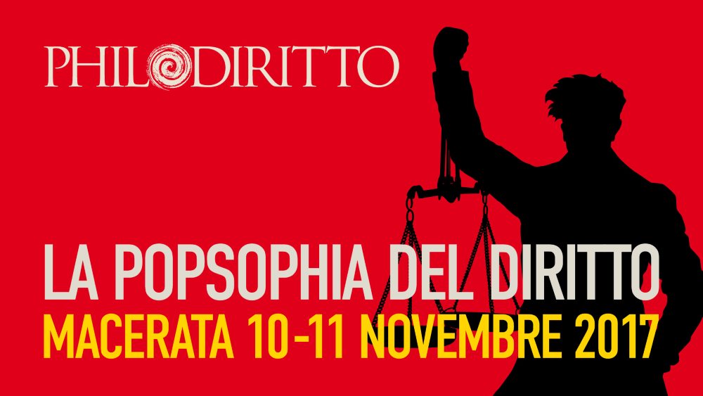 PhiloDiritto, il primo festival sulla “Pop Filosofia del Diritto”