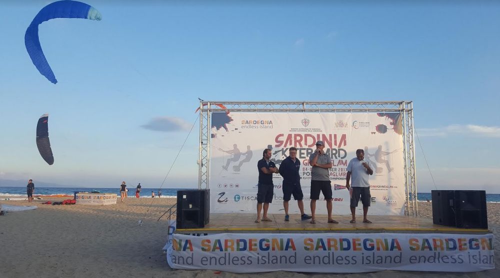 Kiteboarding, parte il Sardinia Grand Slam