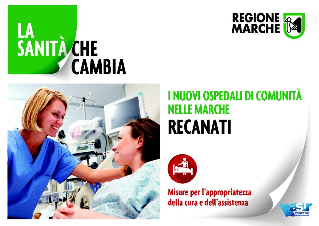 Ospedale di Comunità di Recanati: inaugurata la nuova dialisi, i nuovi locali poliambulatorio, mammografo e “Baby pit stop”