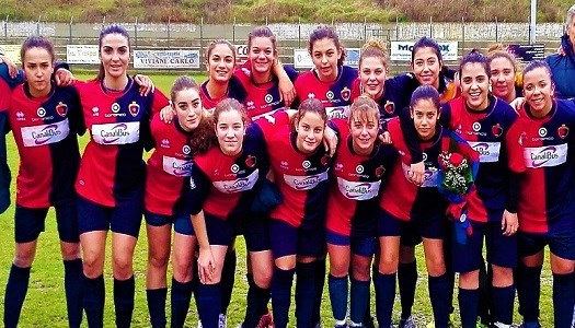 Serie C femminile, una Samb super travolge il Gubbio Tiberis 7 a 0