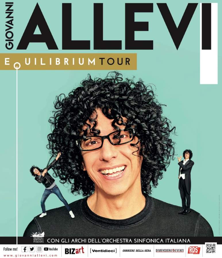 Giovanni Allevi, “Equilibrium Tour” al Teatro La Fenice di Senigallia