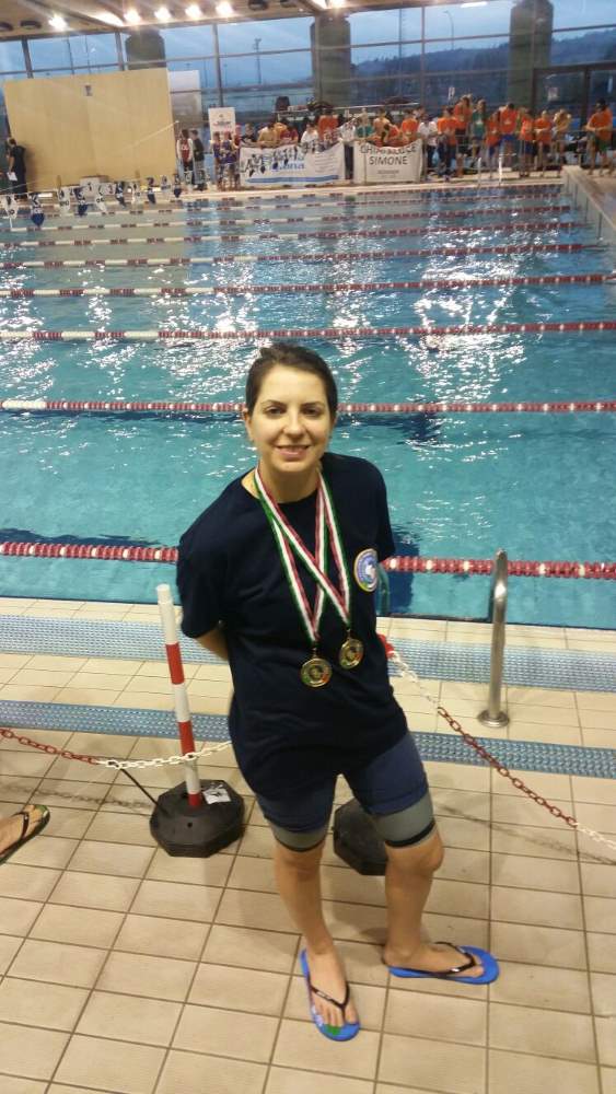 Nuoto: tre ori e un bronzo per Alessia Pomili agli assoluti Fssi